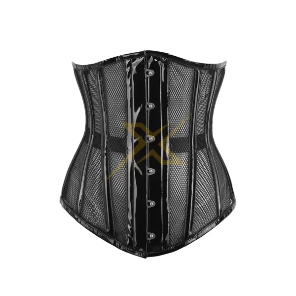 0020 Corset Mesh Under Over Bust Corsets Underwear Shaper Customized Wholesale Best Design High Quality Steel Bones G