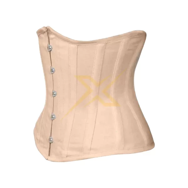 Genuine Cotton Corset Long Line High Quality Custom Adjustable Corset 1