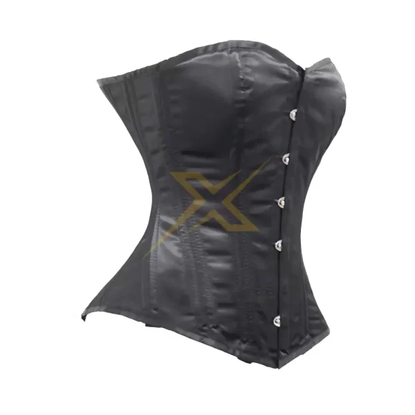 0024 Corset 26 Heavy duty Steel Boned Corset Top Women Genuine Satin top Corset 4