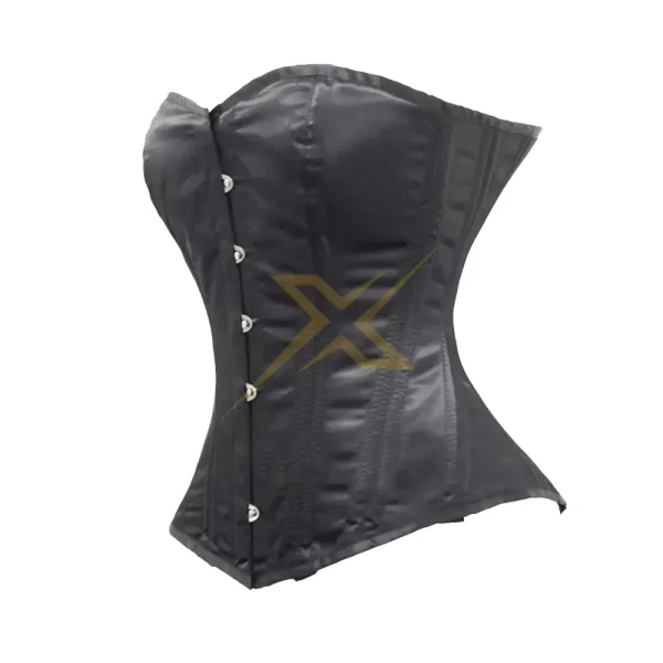 0025 Corset 26 Heavy duty Steel Boned Corset Top Women Genuine Satin top Corset 3