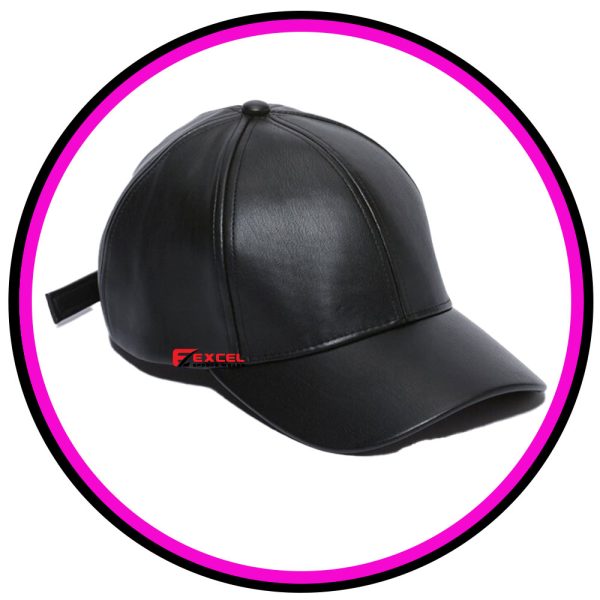 Men’s Genuine Leather Baseball Cap Excel Leathers