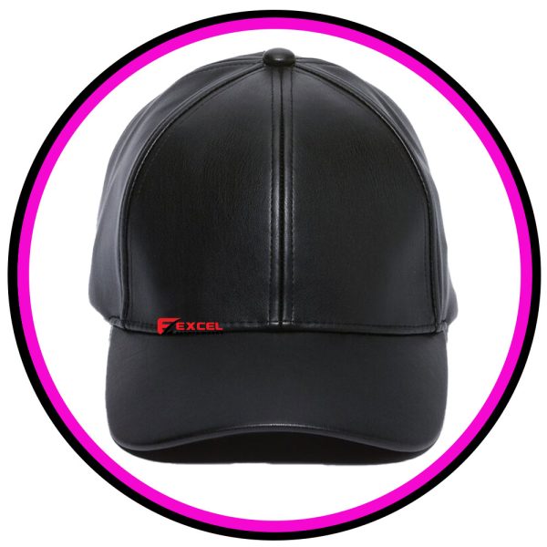 Men’s Genuine Leather Baseball Cap Excel Leathers