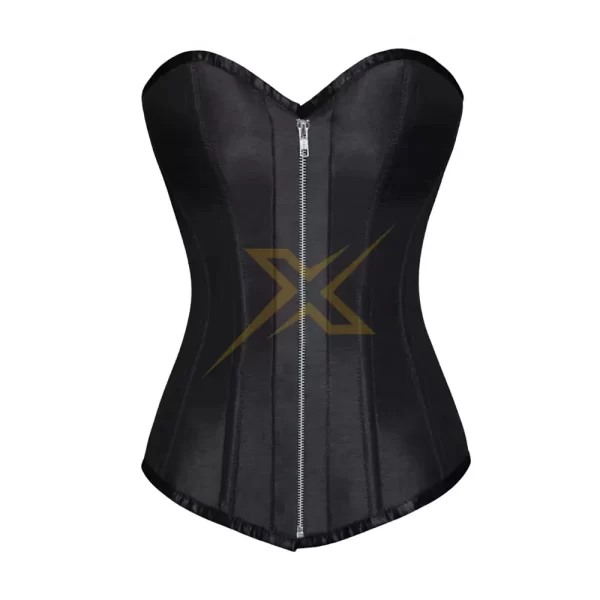 Genuine Steel Boned Heavy Duty Over and Under Bust Corset 2