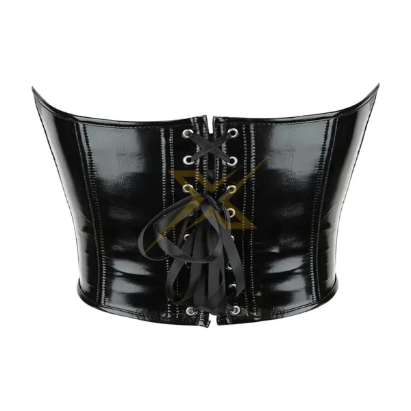 Women PVC Leather Corset Plus Size Corset 1