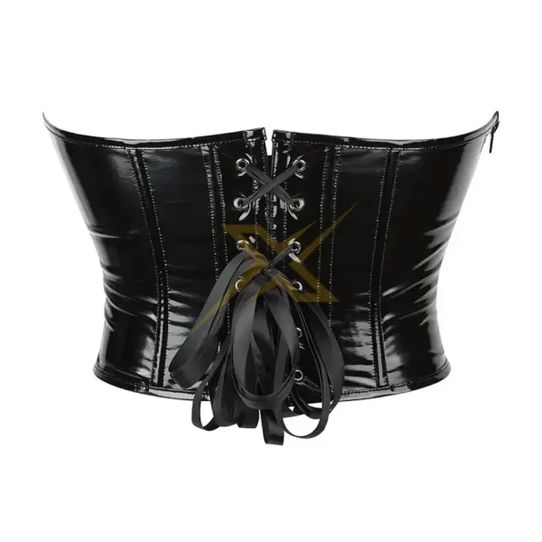 Women PVC Leather Plus Size Corset 2