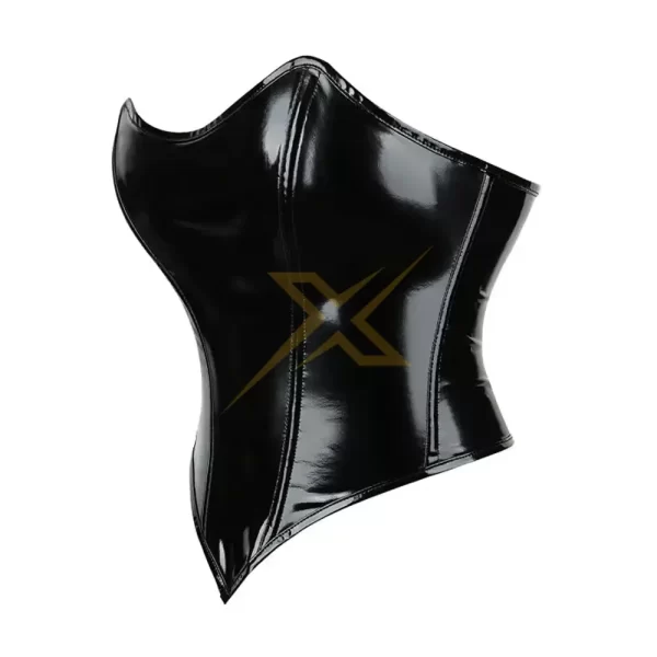 Women PVC Leather Plus Size Corset 3