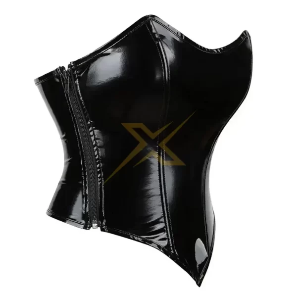 Women PVC Leather Plus Size Corset 4