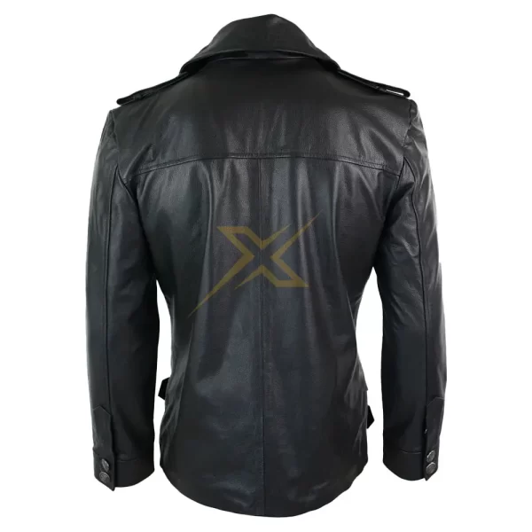 Mens Real Goth Punk Double Breasted Jacket 1